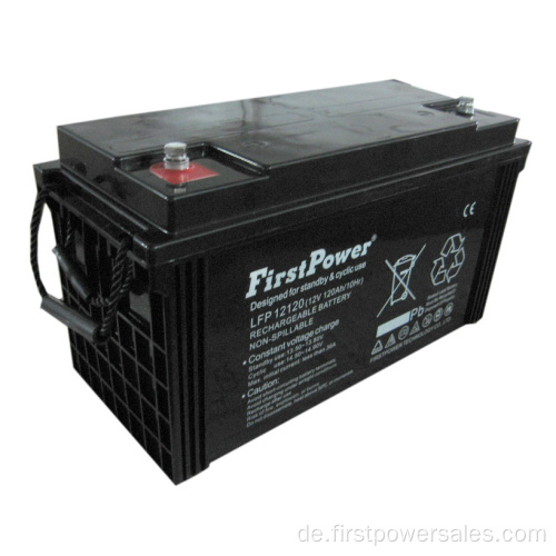 Solarpumpe Reserve GEL Batterie 12V120AH